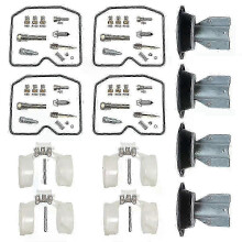 Kit de reparación de carburador para Suzuki Bandit 600 GSF600S GSF600T GSF600V GSF600X (1995-1999), incluye componentes del flotador del carburador.
