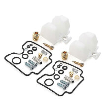 Kit de réparation de carburateur avec flotteur de vis d'air compatible avec Yamaha V-Star 1100 XVS1100 (1999-2005)