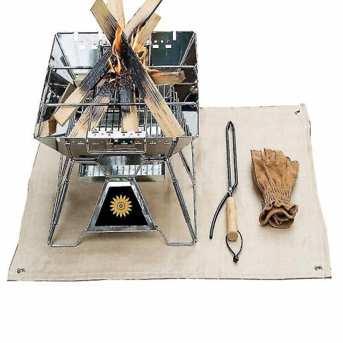(60*80cm) Fire Retardant Blanket, Fireproof compatible with Welding or BBQ 1