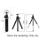 Portable tripod for projector - mini adjustable aluminum alloy stand 3