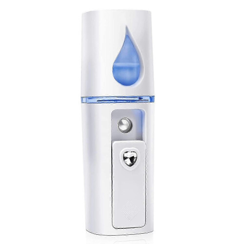 Portable mister for eyelash extensions with atomization