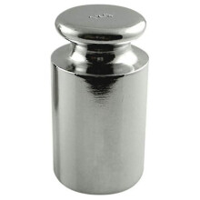Digital scale calibration weight 1kg, durable carbon steel construction
