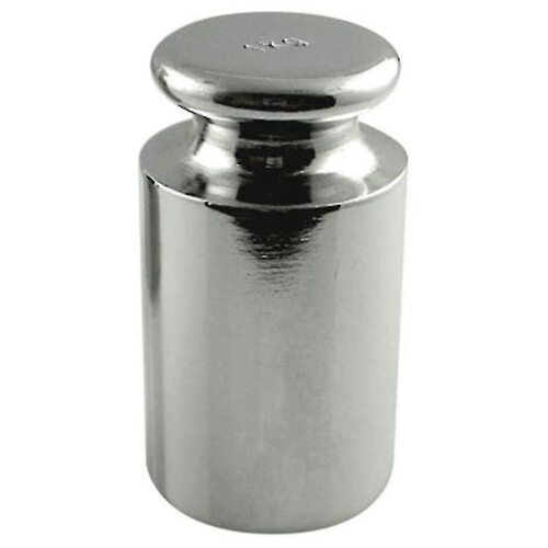 Digital scale calibration weight 1kg, durable carbon steel construction