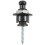 Secure strap lock for electric guitar bass round head design 1