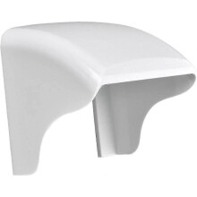 Carcasa impermeable para interruptores de exterior, cubierta de enchufe de fácil uso para protección de interruptores en talleres, color blanco.