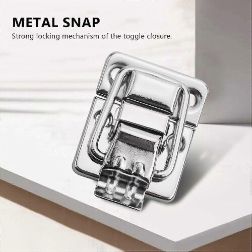 Travel lock for suitcase metal snap 30x43mm durable 2