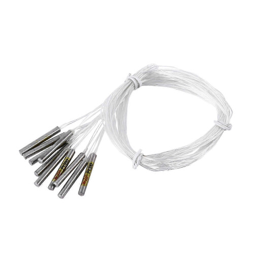 Temperatuursensor PT100-sonde, 10 stuks, waterdicht, voor controller 2