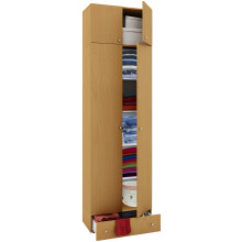 (4, Open Wardrobe) Wooden wardrobe closet Vandol