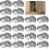 Round ventilation grille 30 pcs for kitchen exhaust system 1