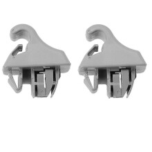 Autozonneklepclip voor Montero MK3 - 2 stuks grijze houder MR779704