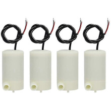 Minibomba de agua para peceras - 4 unidades sumergibles DC 3V-5V