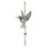 Hanging suncatcher for windows - silver crystal rainbow maker decor 1