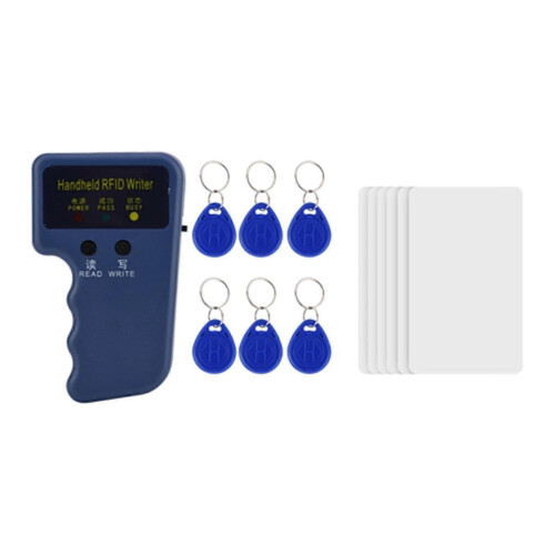 Handheld RFID copier writer for cards and tags - 6 included