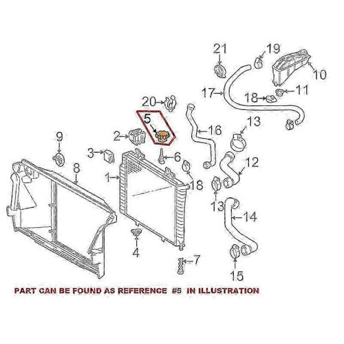 Radiator coolant cap 2105010615 for vehicle maintenance 2