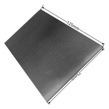 (1.5mm Glossy) 3k Full Carbon Fiber Plate Sheet Corrosion Resistant High Tensile Strength Model Airplane Board Material