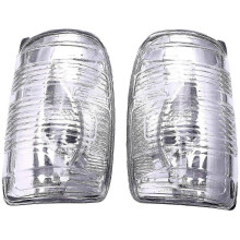 Paire de rétroviseurs extérieurs à lentille claire pour Ford Transit Mk8 (à partir de 2014)