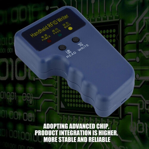 Handheld RFID copier writer for cards and tags - 6 included 1
