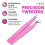 False lash tweezers, 2-piece stainless steel professional tools 2