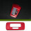 Red interior decor for 11th gen 2022-2023 cover trim 4