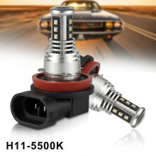 H11 LED-mistlampen - 5500K wit licht - set van twee voor voertuigen