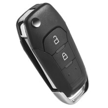 Mando a distancia para llave de coche de 2 botones y 433 MHz, compatible con PCF7945P (2015-2018)