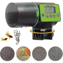 Timer fish feeder for aquarium with automatic feeding