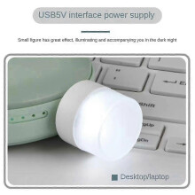 Veilleuse USB pour livres - Lot de 10 mini lampes LED blanches