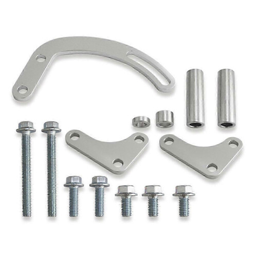 Adjustable pump bracket for 350 Small Block LWP long water pump