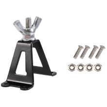 Rear spare tyre bracket for 1/10 RC crawler car, metal wheel carrier