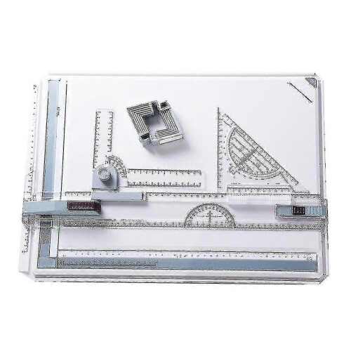 Table à dessin avec système de mesure d'angles pour architectes
