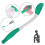 Self assist toilet aid for disabled with tissue grip 1