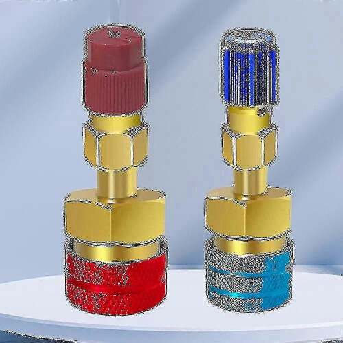 AC refrigerant adapters for R1234yf to R134a - 2pcs 2