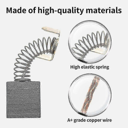 Motor carbon brushes for D24000 compatible with sliding table saw 1