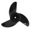 Marine Propeller for Dinghy Outboard Motor with Mount Nut 5