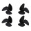 Replacement propellers for RC boat fish finder 4 left 4 right 1