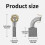 Motor carbon brushes for D24000 compatible with sliding table saw 4