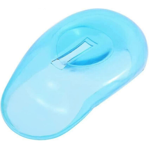 Orejeras para gorro de ducha con protector de plástico impermeable 1