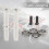 2Pcs steering column for 124016 124017 RC car accessories 3