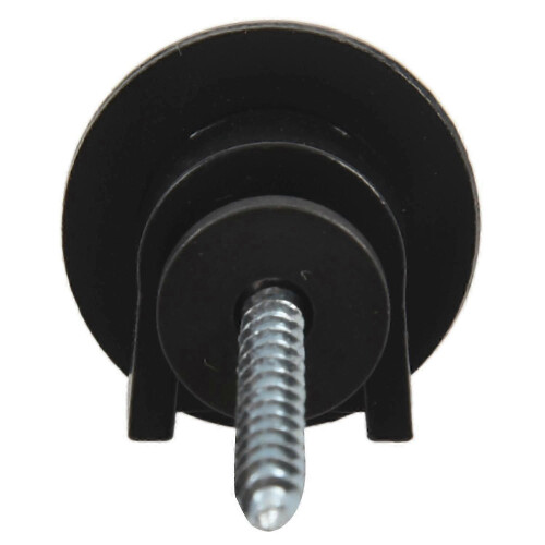 Secure strap lock for electric guitar bass round head design 1