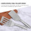 Steak Spatula Non-stick Griddle Pan Tool 1 Piece 4
