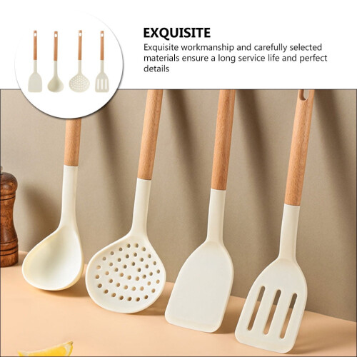 Silikon kjøkkenredskapsett non-stick eggespatel 1