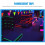 Ταινία φθορισμού UV Reactive Glow in The Dark Μαύρος αγωγός Ηλεκτρικό διακοσμητικό χαρτί Washi 3