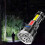 PWPSG LED flashlight rechargeable black ABS waterproof 8