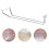Glass Stemware Rack Under Cabinet Wire Hanging Holder 4