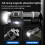 Flashlight with Magnetic Clip and Soft Cover S74A-P35 6