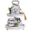 Ensemble de plateaux à étages Rustic Home Sweet Home 8