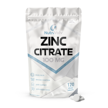 NutriVolv Zinc Citrate 100mg Tablets 120 Pack