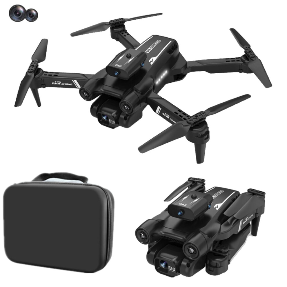 Wjsxc Drone 1080P Dual Hd Camera Black 9336866852721