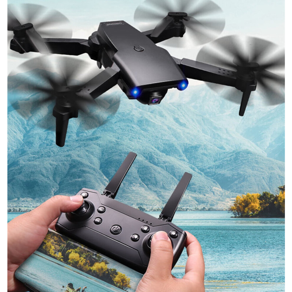 Wjsxc Drone Dual 1080P Hd Camera Black 9336866853124