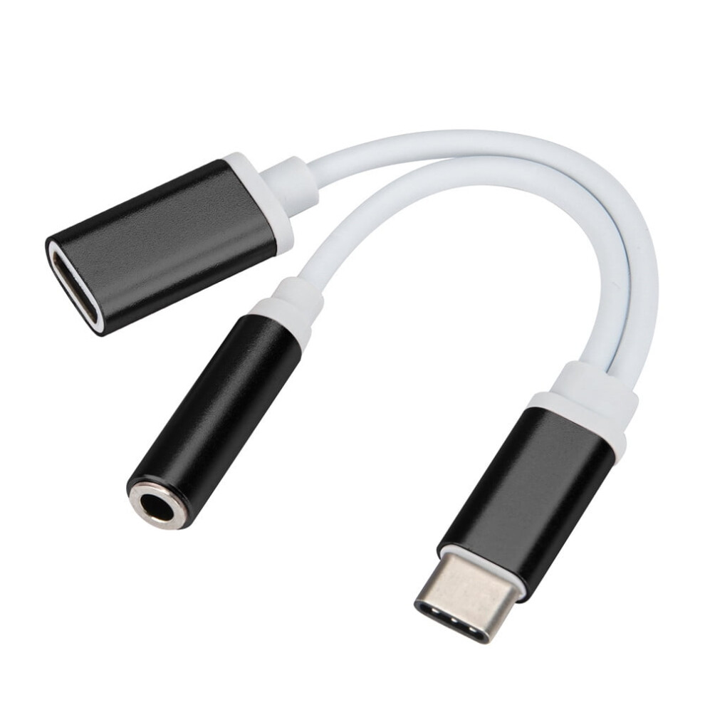 Voss Usb-C To 3.5Mm Audio Splitter Adapter Cable 9336866854664